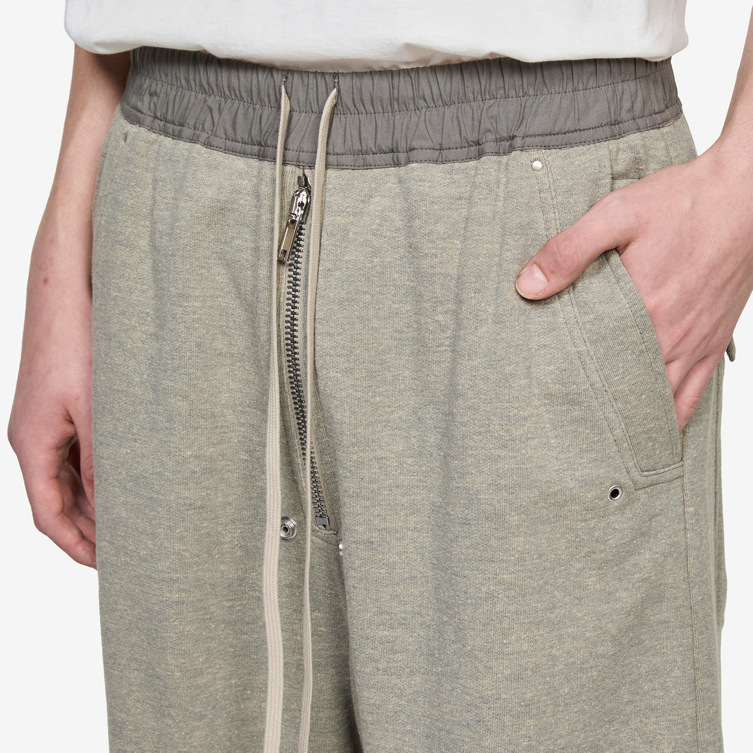 Geth Belas Sweat Pants Grey Melange Felpa Jersey Pants