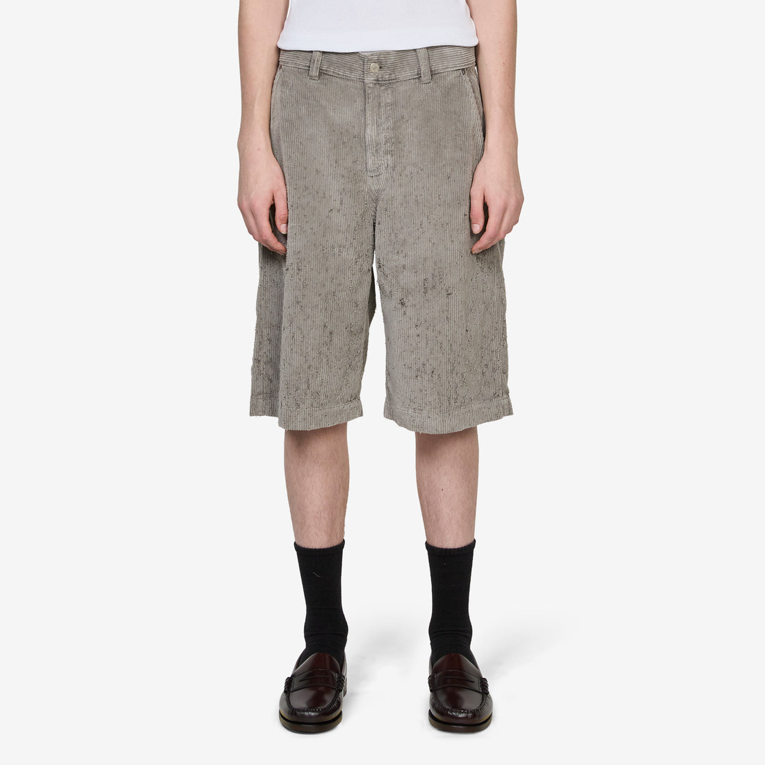 Edition Cord Shorts Taupe Punch Out Shorts
