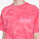 Aged Camo T-Shirt Pink