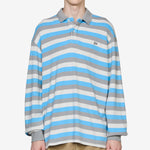 Striped Longsleeve Polo Stripe 2