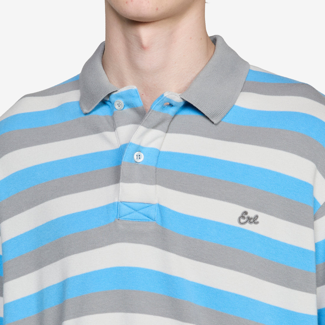 Striped Long Sleeve Polo Stripe 2 Shirts