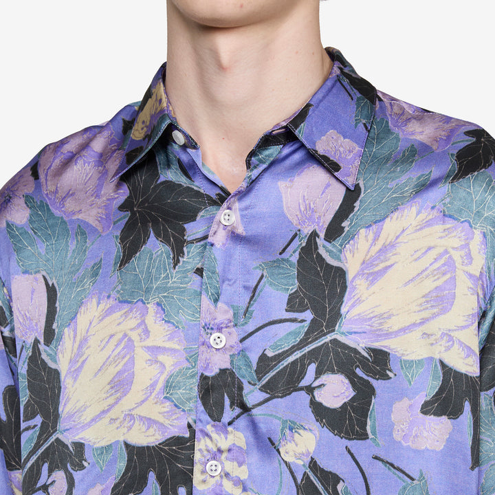 Flowers Shirt Purple