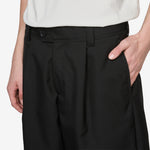 Classic Shorts Black Tropical Wool