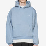 Heathered Hoodie Blue