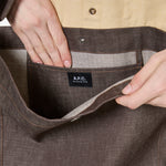 Journal Satchel Dark Brown