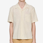 Floral Eyelet Shirt Natural