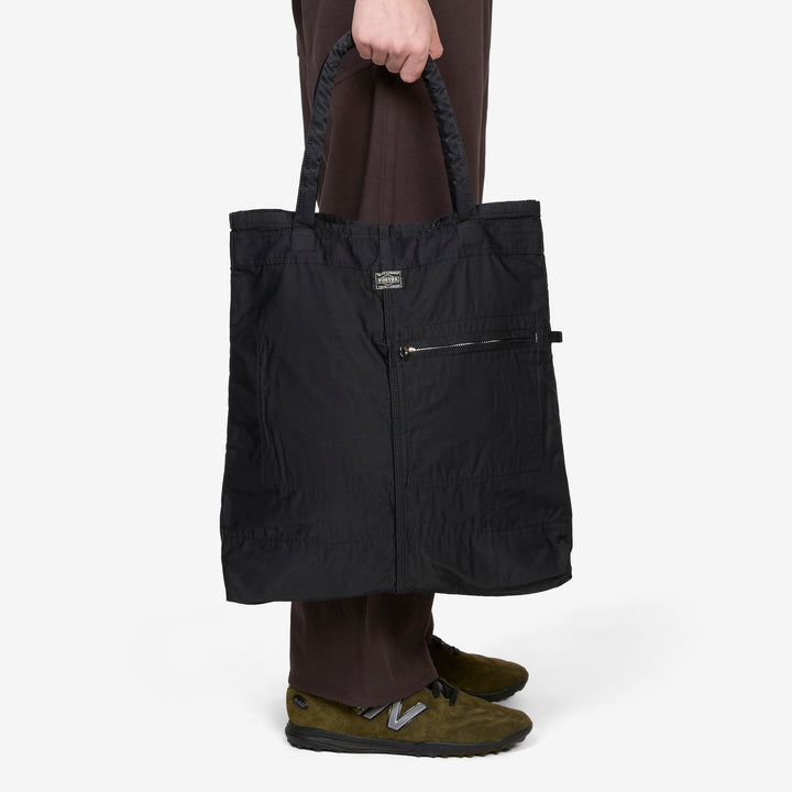 Mile Tote Bag Black Front