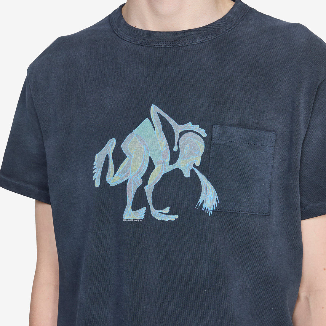 Puke T-Shirt Blue Tees