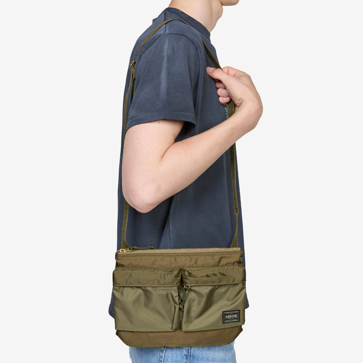 Force Shoulder Bag Olive Drab Front