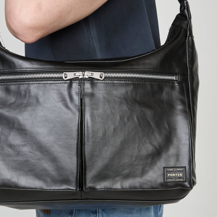 Free Style Shoulder Bag Black (L)