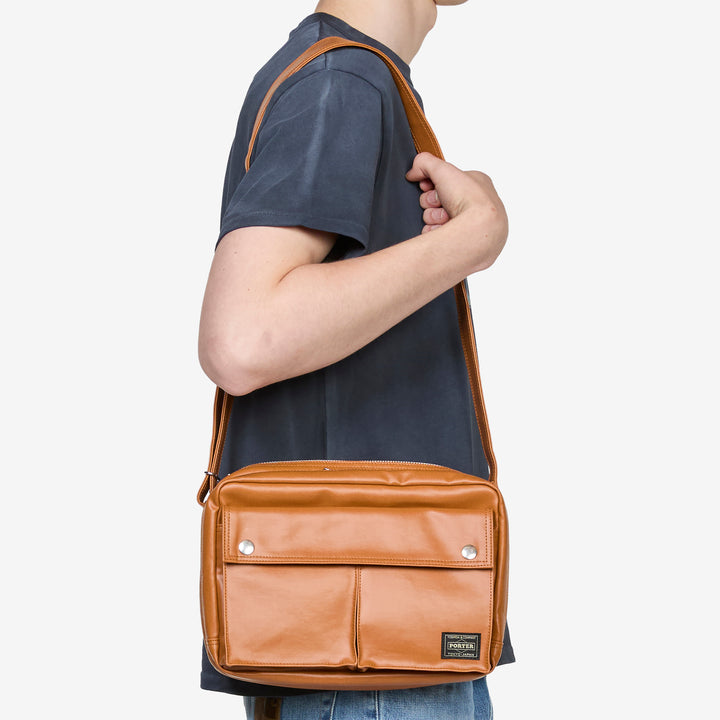 Free Style Shoulder Bag Camel Front