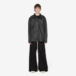 Jumbo Worker Jacket Black 8oz Deep Black Denim
