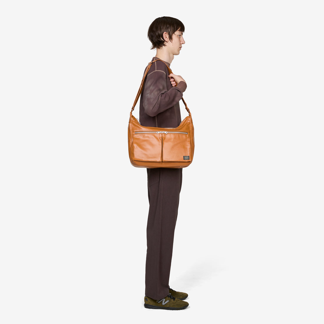 Free Style Shoulder Bag Camel (L) Bags