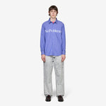 No Problemo Longsleeve Poplin Shirt Navy