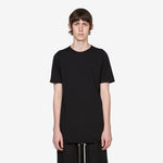 Level T-Shirt Black Medium Weight Cotton Jersey