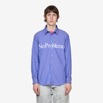 No Problemo Longsleeve Poplin Shirt Navy