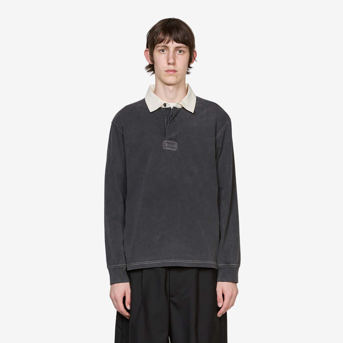 Rugby Longsleeve Black Tees