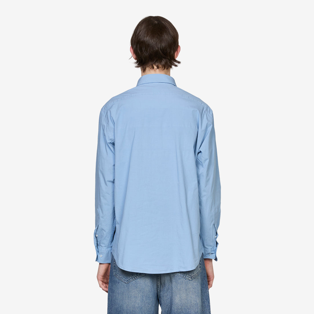 Smile Away Longsleeve Shirt Blue Shirts