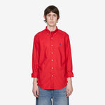 Custom Fit Garment-Dyed Oxford Shirt New Brick