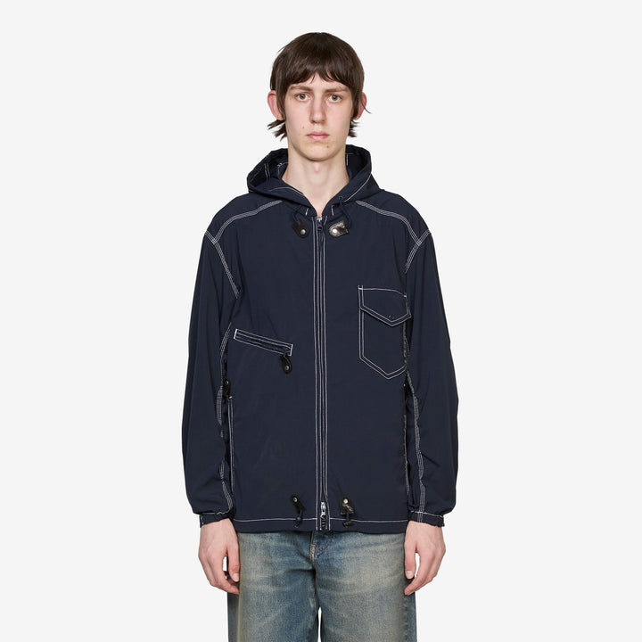 Russel Zip Parka Navy Front