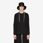 Temple Crewneck Black Medium Weight Cotton Jersey