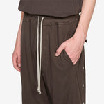 Pusher Pants Dark Dust Double Brushed Jersey