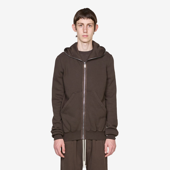 Gimp Hoodie Dark Dust Heavy Weight Slub Felpa Front