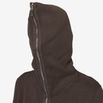 Gimp Hoodie Dark Dust Heavy Weight Slub Felpa