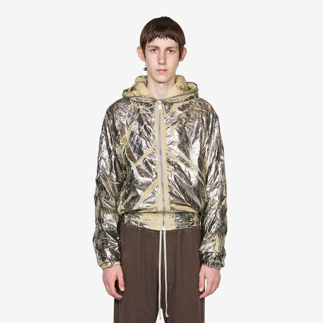 Sealed Windbreaker Palladium Foil Light Nylon Jackets