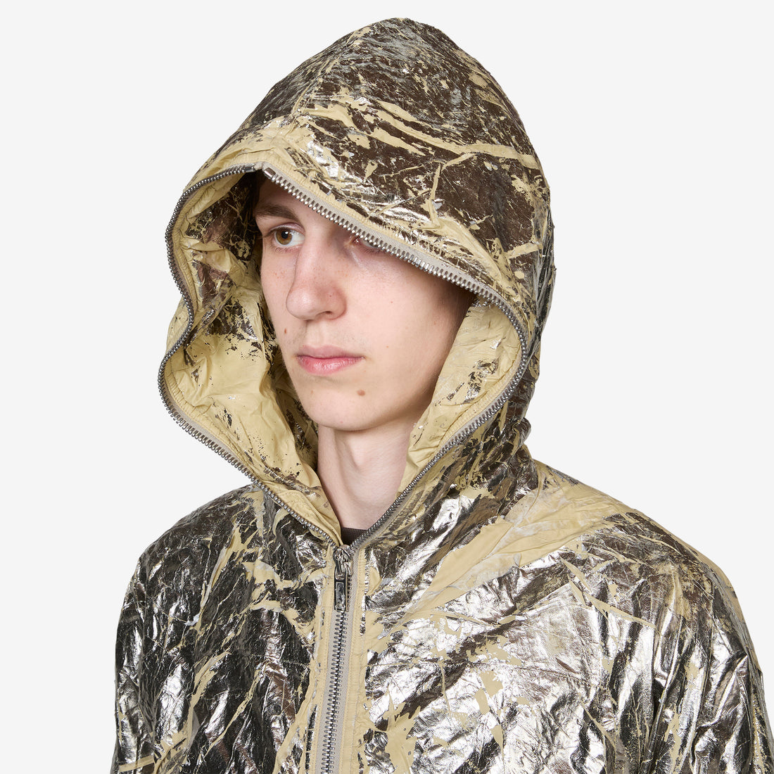 Sealed Windbreaker Palladium Foil Light Nylon Jackets