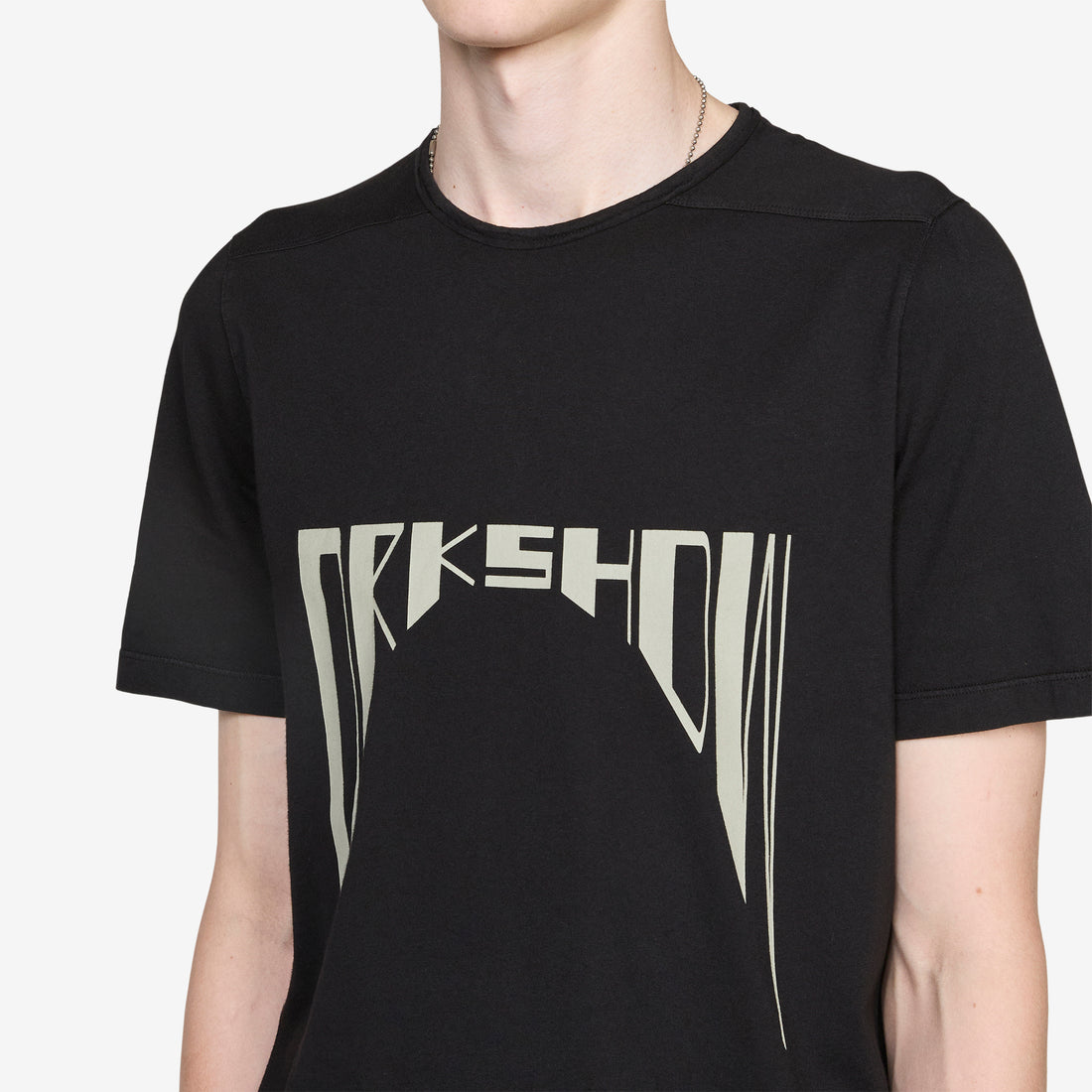 Level T-Shirt Black | Pearl Medium Weight Cotton Jersey Tees