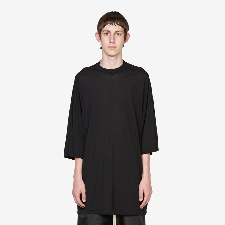 Tommy T-Shirt Black Cotton Gauze Jersey Front