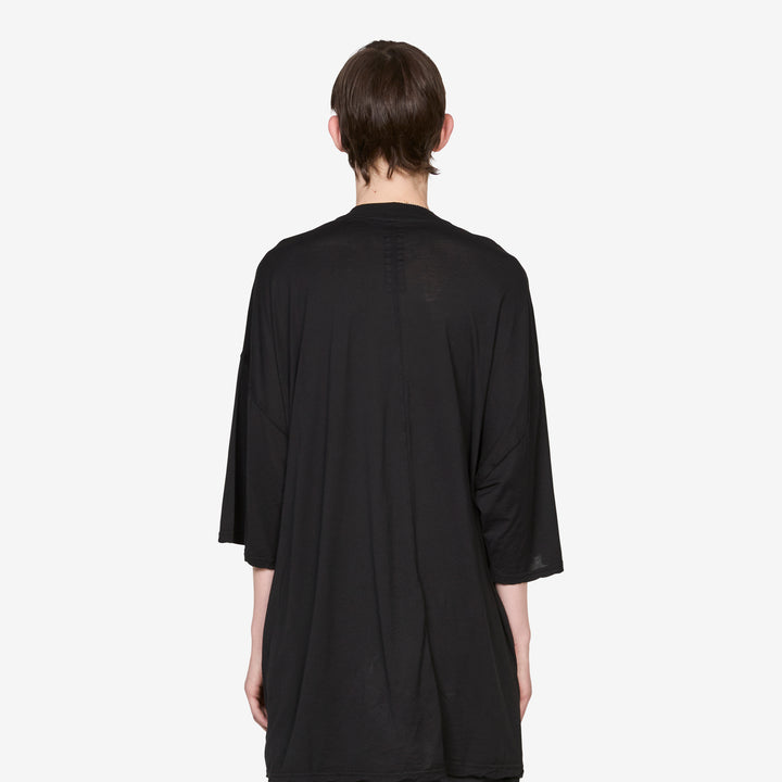 Tommy T-Shirt Black Cotton Gauze Jersey