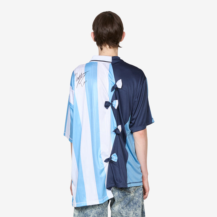 Collage Football Top Blue