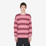 Skip Stripe Longsleeve T-Shirt Pink