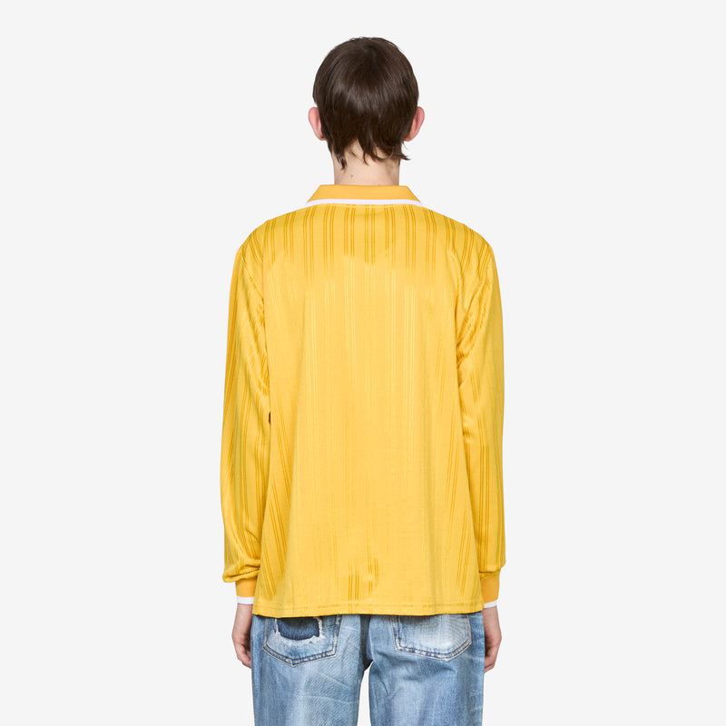 Jacquard Striped Longsleeve Jersey Golden Rod Tees