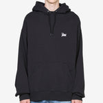 Embroidered Fire Panther Hooded Sweater Black
