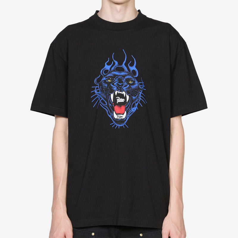 Fire Panther T-Shirt Black Tees