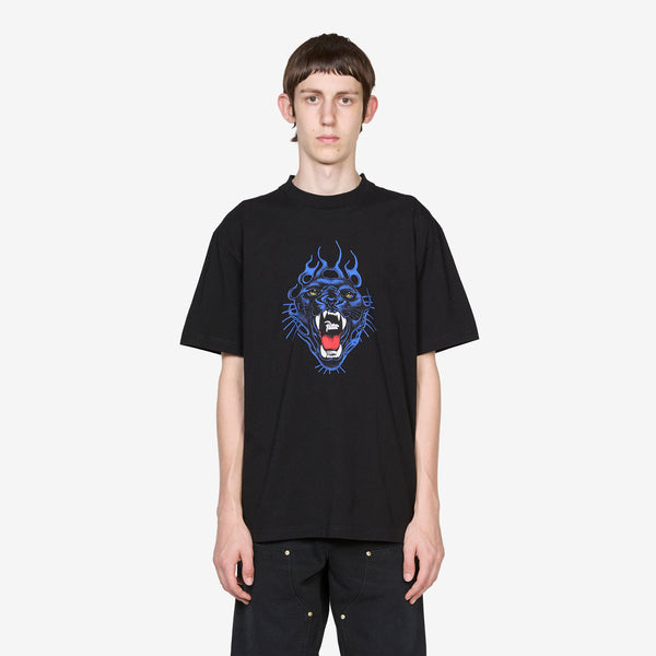 Fire Panther T-Shirt Black Tees
