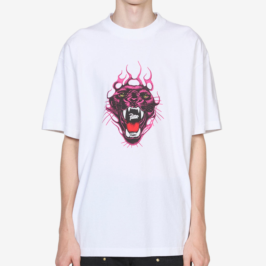 Fire Panther T-Shirt White Tees