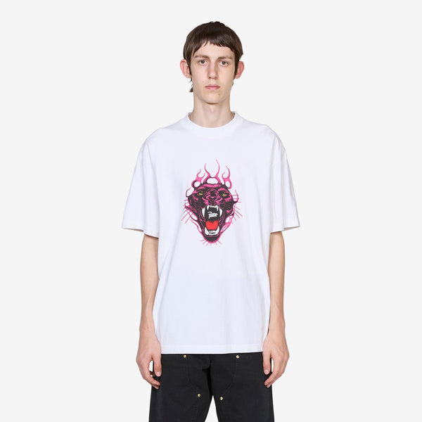Fire Panther T-Shirt White Tees