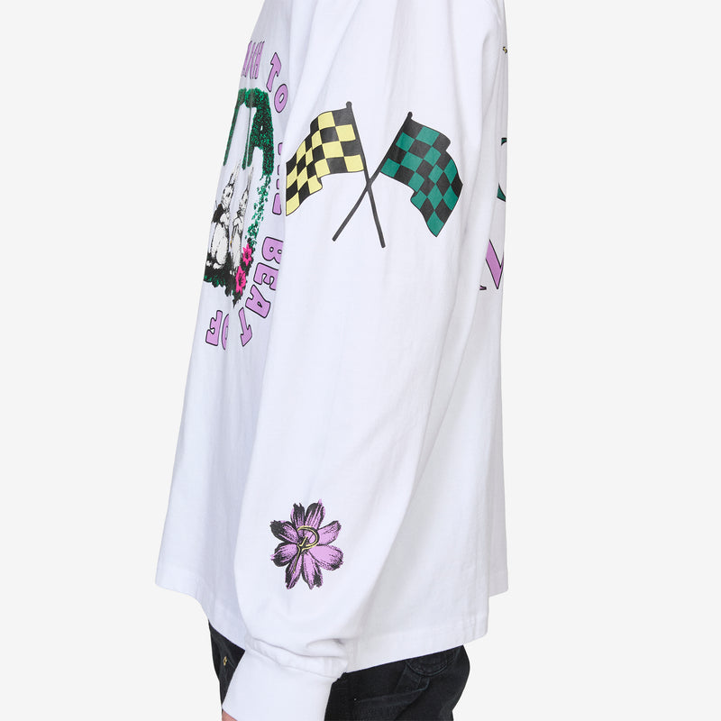 Own Your Own Mind Long Sleeve T-Shirt White Tees