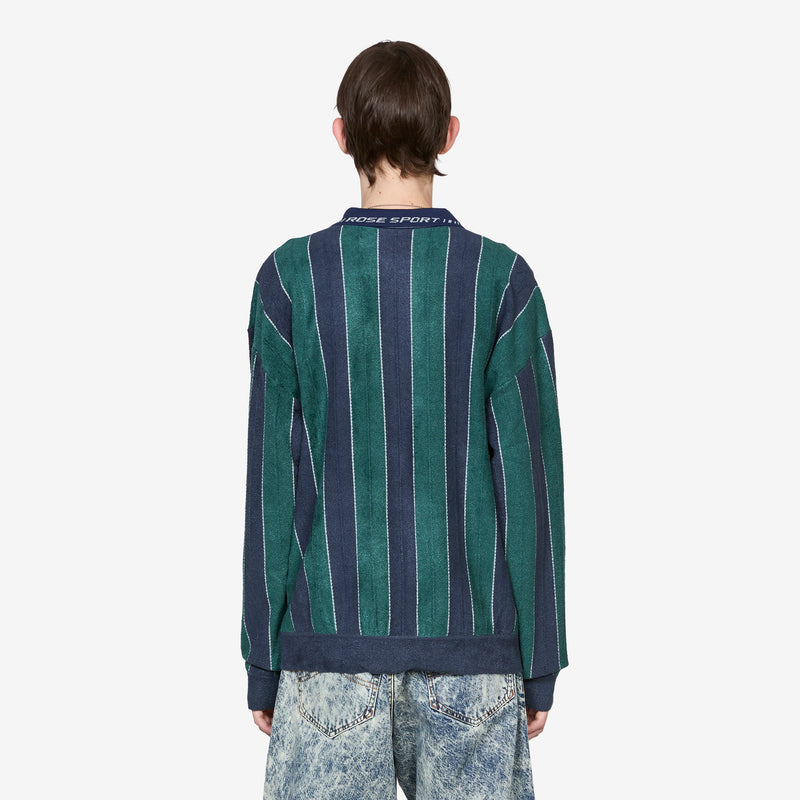 Sporty Logo Polo Green Jumpers