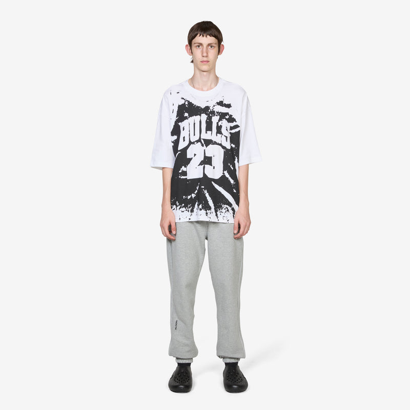 M J Jersey OS T-Shirt White | Black Tees