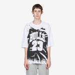 M J Jersey OS T-Shirt White | Black