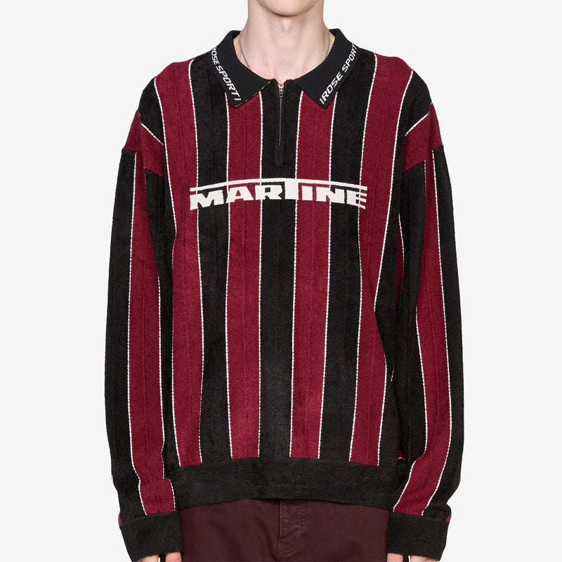 Sporty Logo Polo Black Jumpers