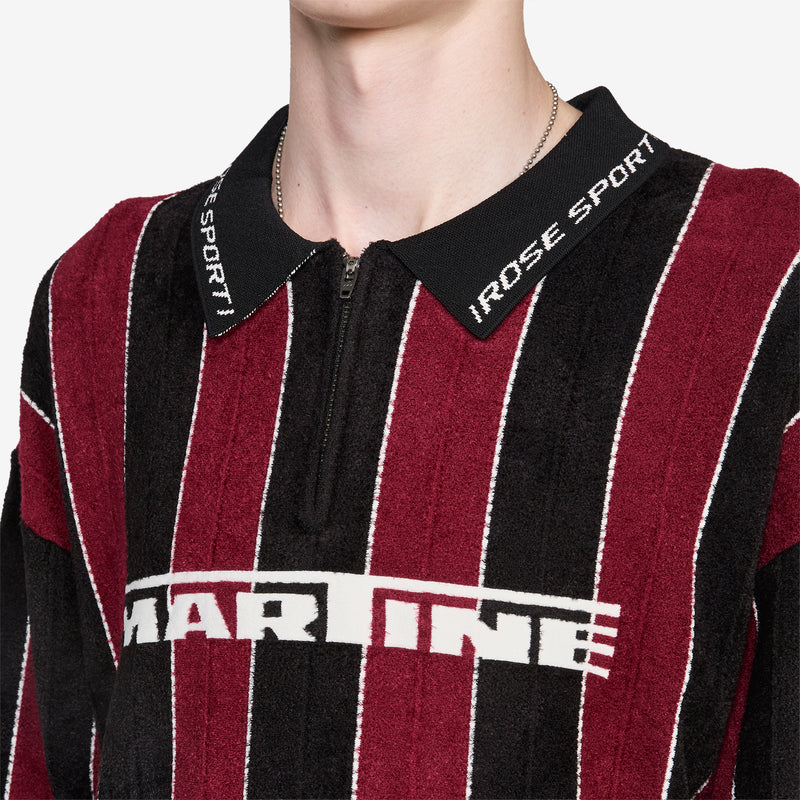 Sporty Logo Polo Black Jumpers