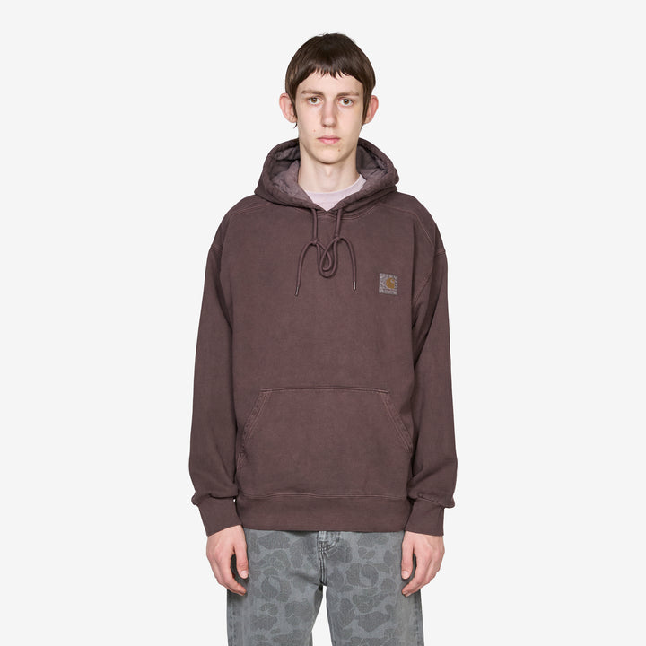 Hooded Vista Sweat Palisander Front