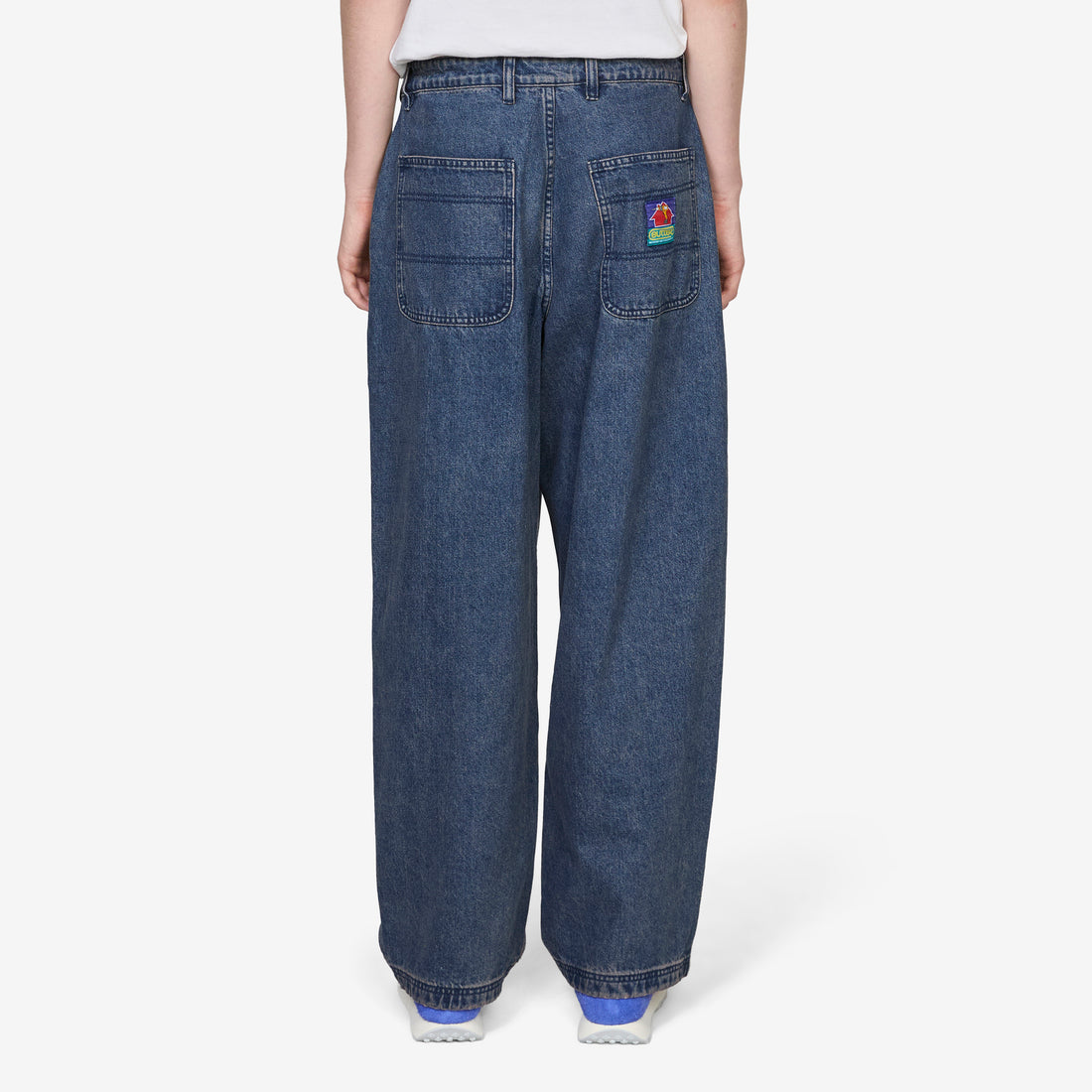 Work Pants Distressed Tinted Indigo Pants