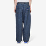 Work Pants Distressed Tinted Indigo